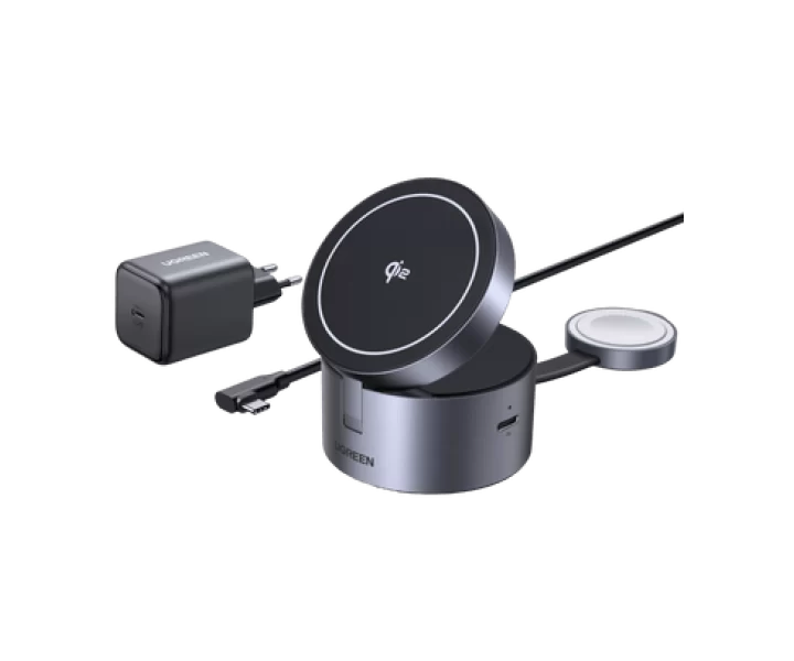 UGREEN UNO 3-in-1 Magnetic Wireless Charger 25W (MagSafe compatible)