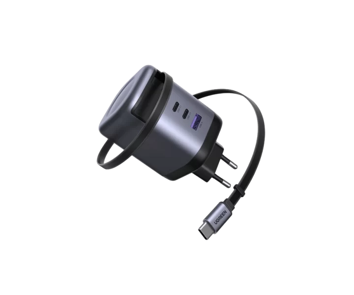 UGREEN Nexode 100W Charger with Retractable USB-C Cable