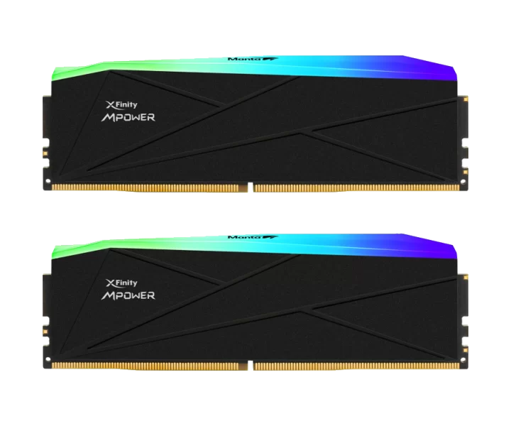 V-COLOR MPOWER - Manta XFinity RGB 48 GB (2x24 GB) DDR5-8400 CL40 MTMXFL2484840KWK