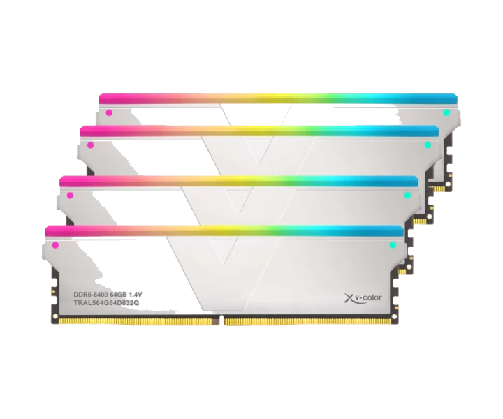V-COLOR OC R-DIMM RGB 96 GB (4x24 GB) DDR5-6000 CL32 TRL524G60S832Q