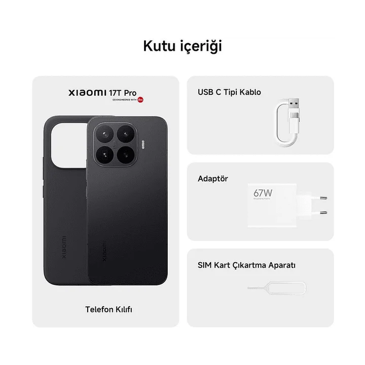 Xiaomi 17T Pro 12 GB 256 GB doğrulanmış ürün görseli 3