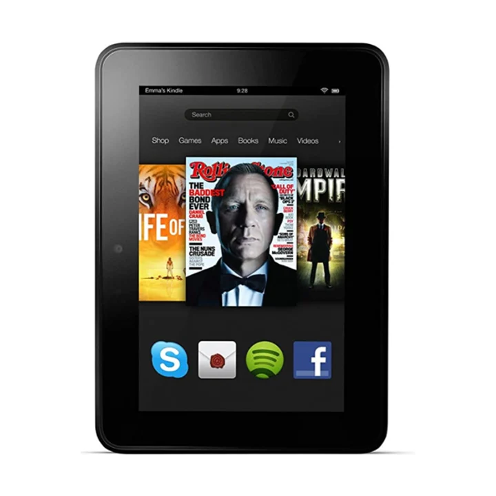 Amazon Kindle Fire (2012, 2nd Gen) 1 GB RAM 32 GB Wi-Fi doğrulanmış ürün görseli 1