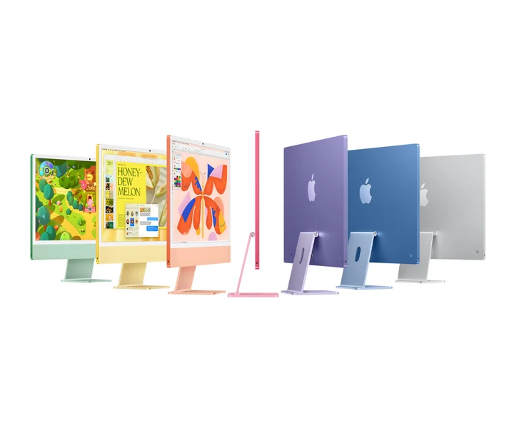 Apple iMac M4 (10 CPU, 10 GPU çekirdeği) 24 GB RAM 512 GB doğrulanmış ürün görseli 1