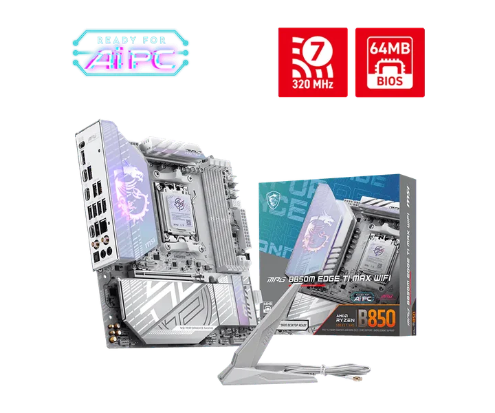 MSI MPG B850M EDGE TI MAX WIFI doğrulanmış ürün görseli 1