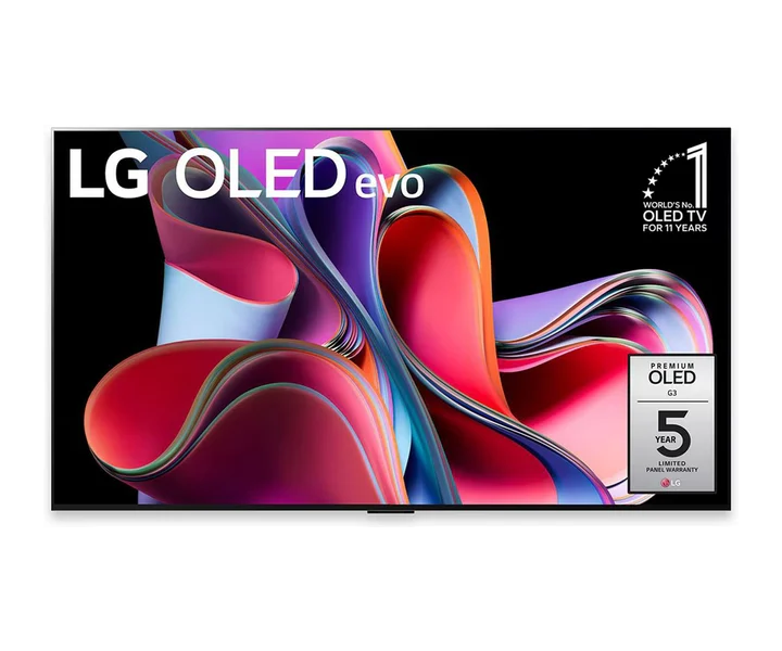 LG OLED evo TV , 77 inç OLEDG3 Serisi , Galeri Tasarım, webOS 23 Smart AI ThinQ , Sihirli Kumanda Uyumlu, 4K HDR10 HLG , 2023 (OLED77G36LA) doğrulanmış ürün görseli 1