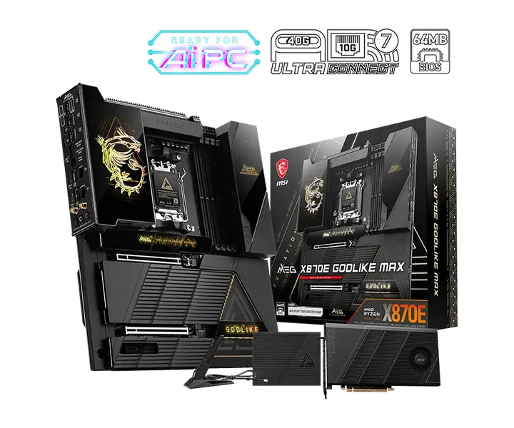 MSI MEG X870E GODLIKE MAX doğrulanmış ürün görseli 1