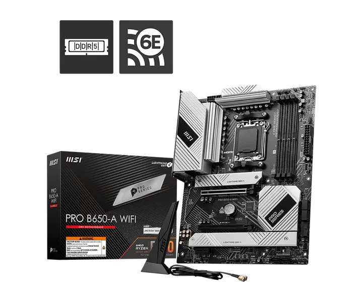 MSI PRO B650 A WIFI doğrulanmış ürün görseli 1