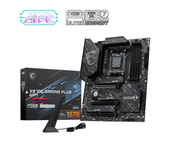 MSI X870E GAMING PLUS WIFI doğrulanmış ürün görseli 1