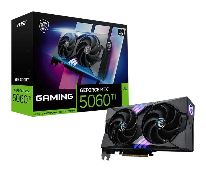 MSI GeForce RTX 5060 Ti 8G GAMING doğrulanmış ürün görseli 1
