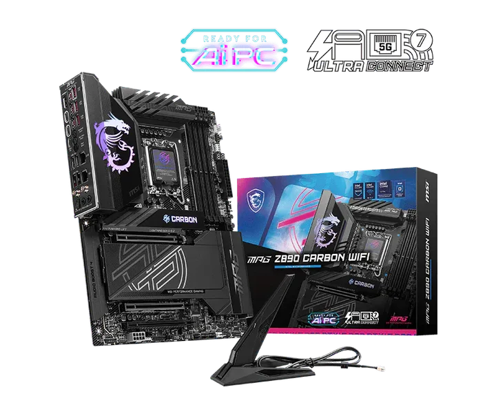 MSI MPG Z890 CARBON WIFI doğrulanmış ürün görseli 1