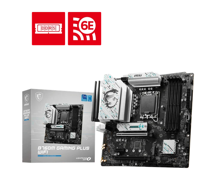 MSI B760M GAMING PLUS WIFI doğrulanmış ürün görseli 1