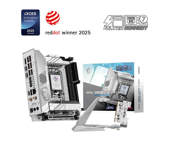 MSI MPG Z890I EDGE TI WIFI doğrulanmış ürün görseli 1