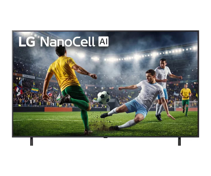 LG 65 inç LG NanoCell AI NANO90 4K Smart TV AI Sihirli Kumanda HDR10 webOS25 2025 (65NANO90A6B) doğrulanmış ürün görseli 1