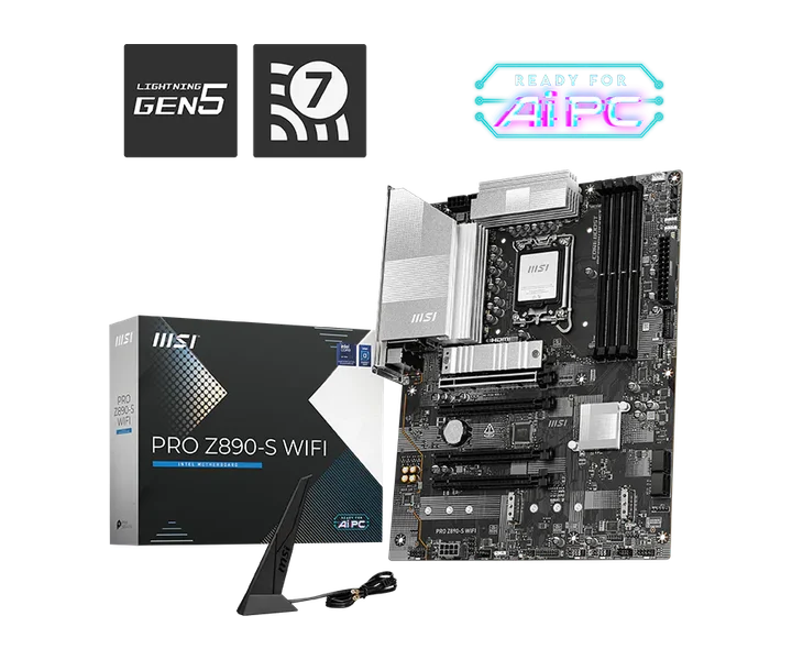 MSI PRO Z890 S WIFI doğrulanmış ürün görseli 1