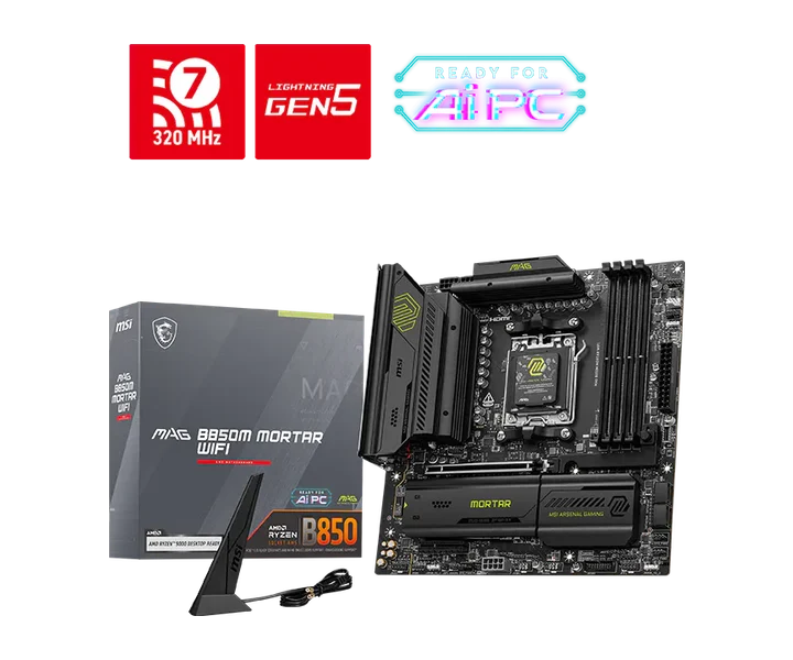 MSI MAG B850M MORTAR WIFI doğrulanmış ürün görseli 1
