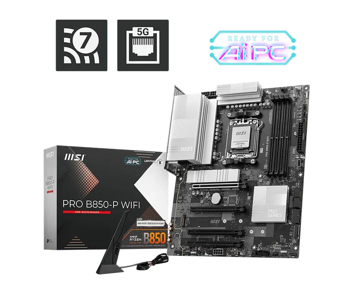 MSI PRO B850 P WIFI doğrulanmış ürün görseli 1