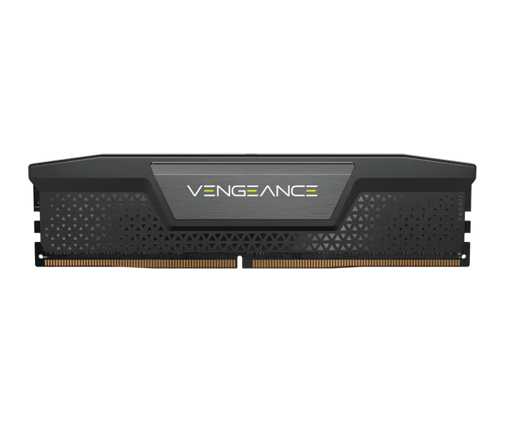 Corsair VENGEANCE® 16GB (1x16GB) DDR5 DRAM Up To 5200MT/s CL40 Memory Kit — Black doğrulanmış ürün görseli 1