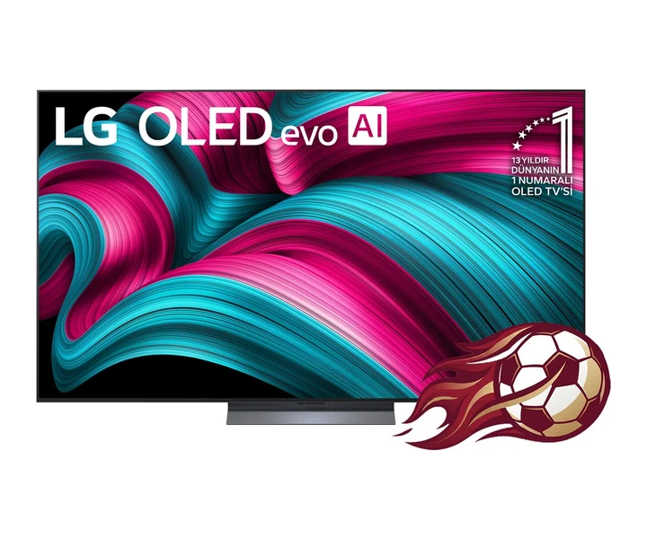 LG 83 inç LG OLED evo AI C5 4K 144Hz Smart TV AI Sihirli Kumanda webOS25 2025 (OLED83C54LA) doğrulanmış ürün görseli 1
