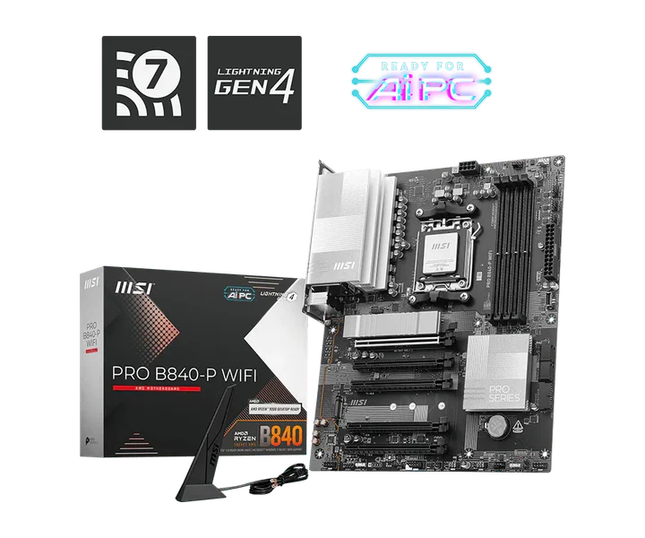 MSI PRO B840 P WIFI doğrulanmış ürün görseli 1