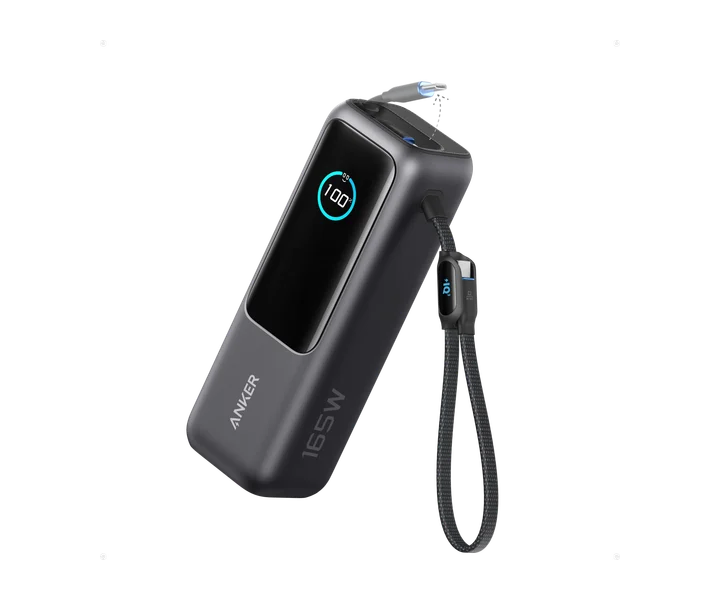 Anker Laptop Power Bank (25K, 165W, Built-In and Retractable Cables) doğrulanmış ürün görseli 1
