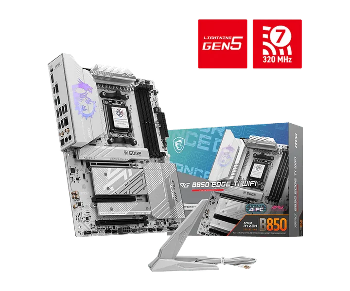 MSI MPG B850 EDGE TI WIFI doğrulanmış ürün görseli 1