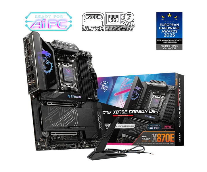 MSI MPG X870E CARBON WIFI doğrulanmış ürün görseli 1