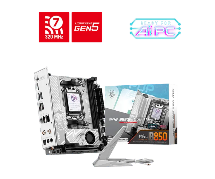 MSI MPG B850I EDGE TI WIFI doğrulanmış ürün görseli 1