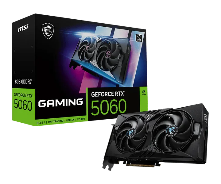 MSI GeForce RTX 5060 8G GAMING doğrulanmış ürün görseli 1