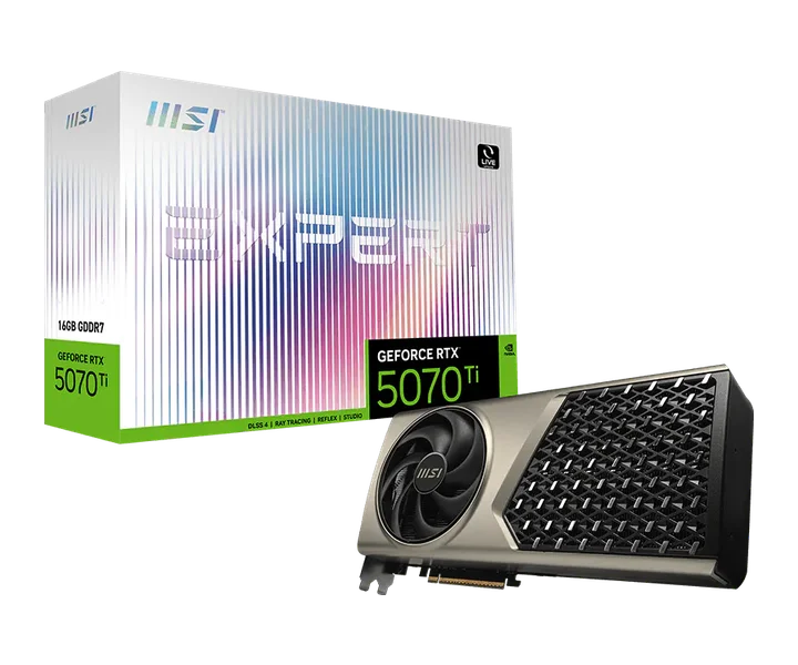 MSI GeForce RTX 5070 Ti 16G EXPERT doğrulanmış ürün görseli 1