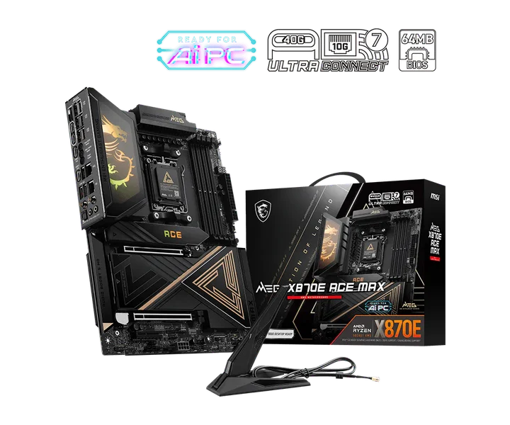 MSI MEG X870E ACE MAX doğrulanmış ürün görseli 1