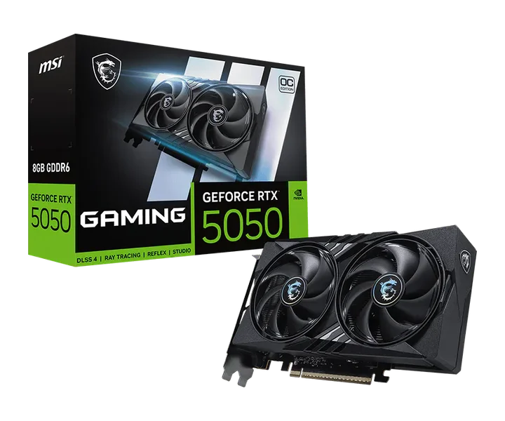 MSI GeForce RTX 5050 8G GAMING OC doğrulanmış ürün görseli 1