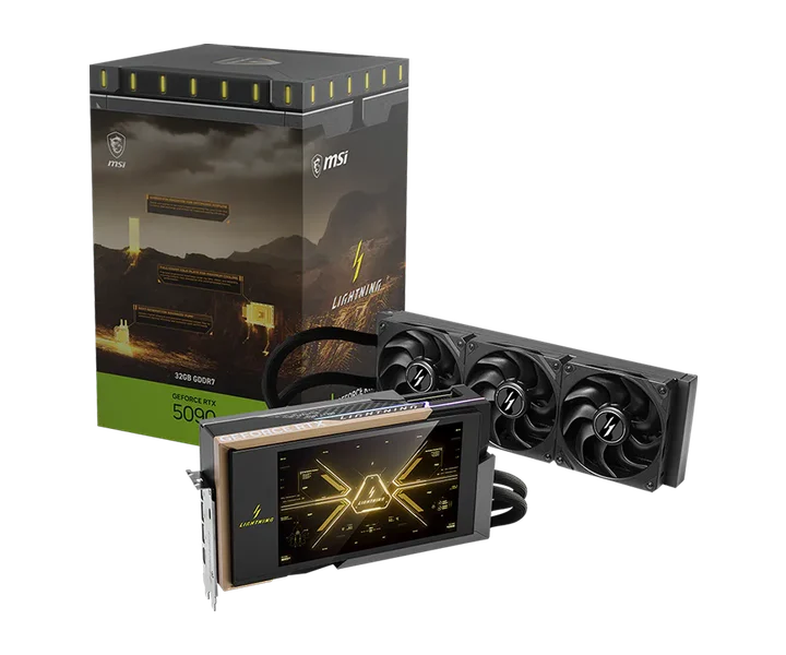 MSI GeForce RTX 5090 32G LIGHTNING Z doğrulanmış ürün görseli 1