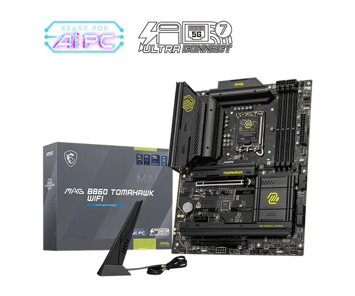 MSI MAG B860 TOMAHAWK WIFI doğrulanmış ürün görseli 1