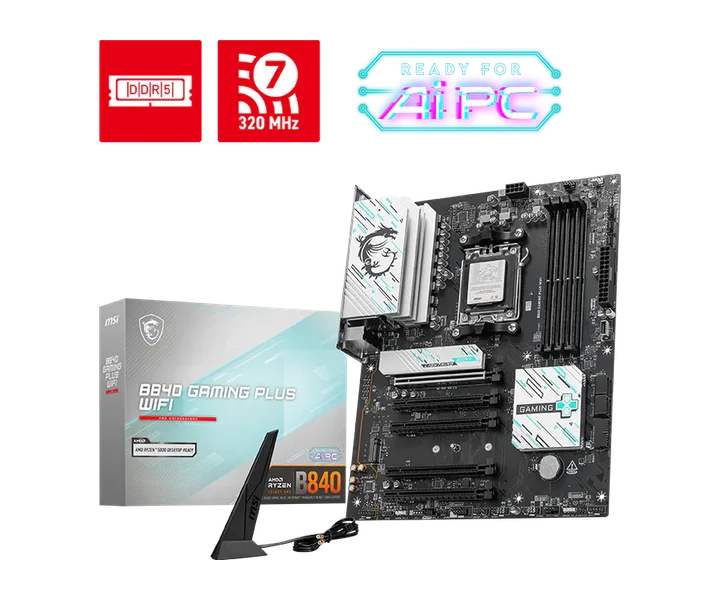 MSI B840 GAMING PLUS WIFI doğrulanmış ürün görseli 1