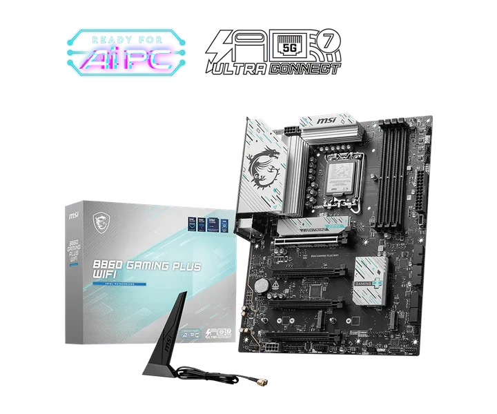 MSI B860 GAMING PLUS WIFI doğrulanmış ürün görseli 1